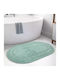 Lino Home Bath Mat Cotton Oval Libata 2500000786 Mint 50x80cm