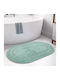 Lino Home Badematte Baumwolle Oval Libata 2500000786 Mint 50x80cm