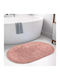 Lino Home Badematte Baumwolle Oval Libata 2500000788 Pink 50x80cm