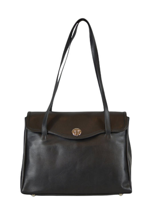 Pelletteria Veneta Leather Women's Bag Shoulder Black
