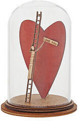 Enesco Διακοσμητική Φιγούρα από Γυαλί 8.5x5x8.5cm