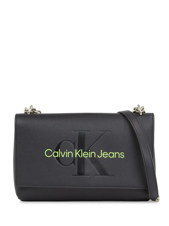 Calvin Klein Кожен Дамска чанта Рамо