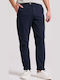 Trousers Chino in Tapered Line Navy Blue