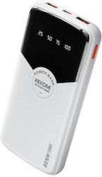 WK WP-43 Power Bank 10000mAh 22.5W με 2 USB-A A...