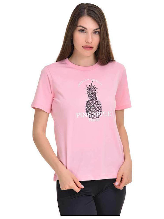 Target Damen T-Shirt Rosa