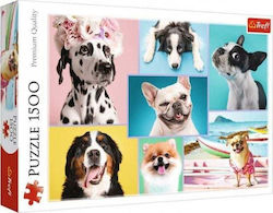 Trefl 1500 Pieces Puzzle Cute Dogs