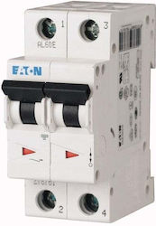 Eaton Automatic Circuit Breaker 50A Double-pole 278765