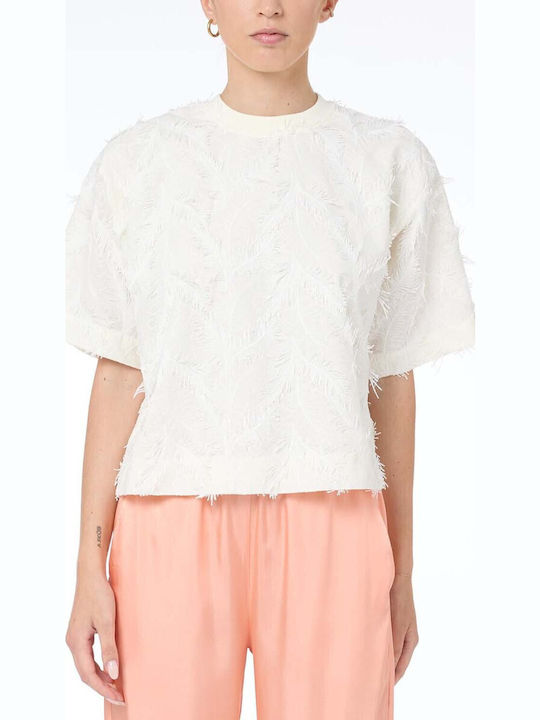 Ice Play T-Shirt Beige