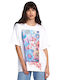 Women's T-shirt Wht Multi
