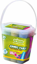 Cricco Σετ 10 Χρωματιστές Κιμωλίες