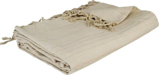 Atmosphera Armchair Throw P160xM220cm Beige Atmosphera Armchair Throw P160xM220cm Beige