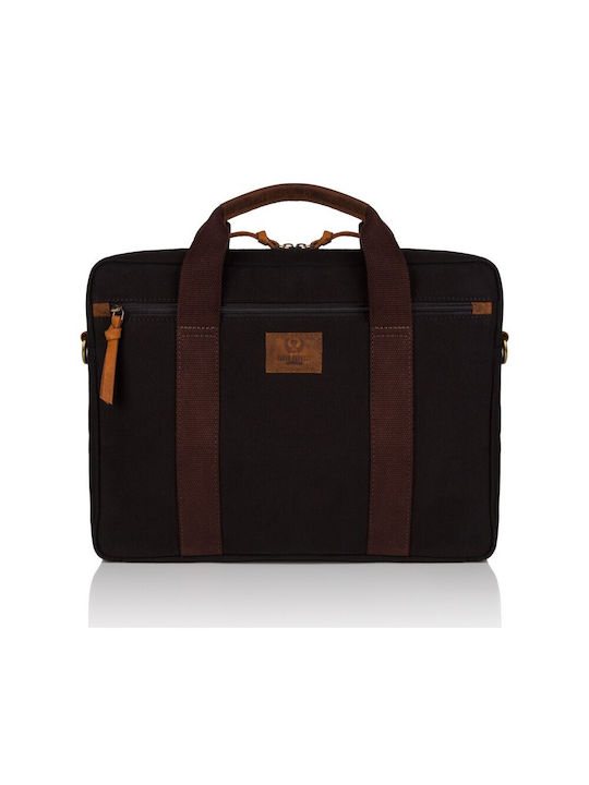 Paolo Peruzzi Τσάντα για Laptop 15.6" σε Μαύρο χρώμα T-31-MC