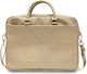 Guess Triangle 4g Tasche Fall für Laptop 15" in Gold Farbe