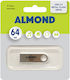 Almond 64GB USB 2.0 Stick