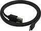 Neutralle Regulär USB 2.0 auf Micro-USB-Kabel Schwarz 0.3m 1Stück