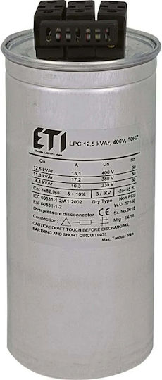 ETI Kondensator Dreiphasig 82.9μF 400V 004656751
