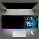 Gaming Mouse Pad XL (600mm) με RGB Φωτισμό μέσω USB Μαύρο