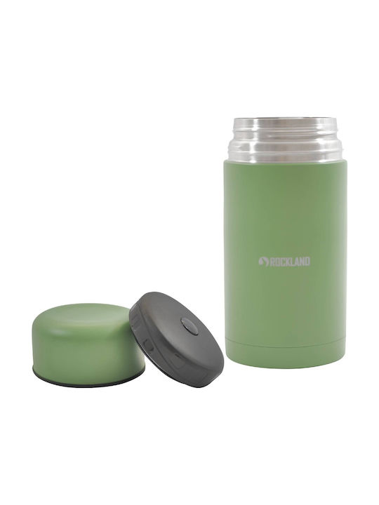 Thermos Δοχείο Φαγητού Inox Θερμός Πράσινο 1lt