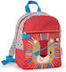 Lilliputiens School Bag Backpack Kindergarten in Red color