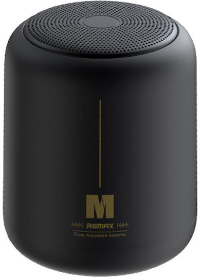 Remax RB-M1 Водоустойчиво Bluetooth високоговорител 3W с радио и живот на батерията до 10 часа Черен