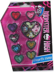 Mega Creative Euro Monster High Stamp Set Mega Creative Euro Monster High Stamp Set