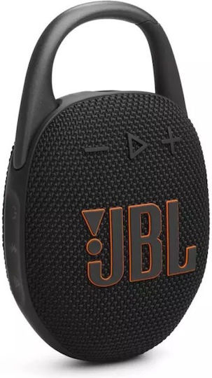 JBL Clip 5 Αδιάβροχο Ηχείο Bluetooth 7W με Διάρκεια Μπαταρίας έως 12 ώρες Μαύρο