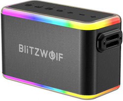 BlitzWolf Difuzor Bluetooth 80W cu Durată de Funcționare a Bateriei până la 6 ore Negru