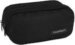 Coolpack Pencil Case with 2 Compartments Black