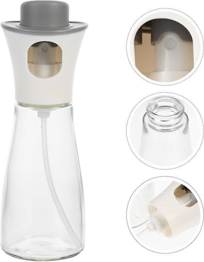 Spring Oil Can Spray Glass 180ml Grey