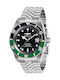 Invicta Herrenuhren 42mm Automatik mit Schwarz Metallischem Armband