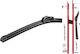 AMiO Fahrer-Seiten Scheibenwischer 430mm Universell