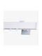 Frans 'super' One-Way Metallic Curtain Track White 200cm FR-8855L14_17699