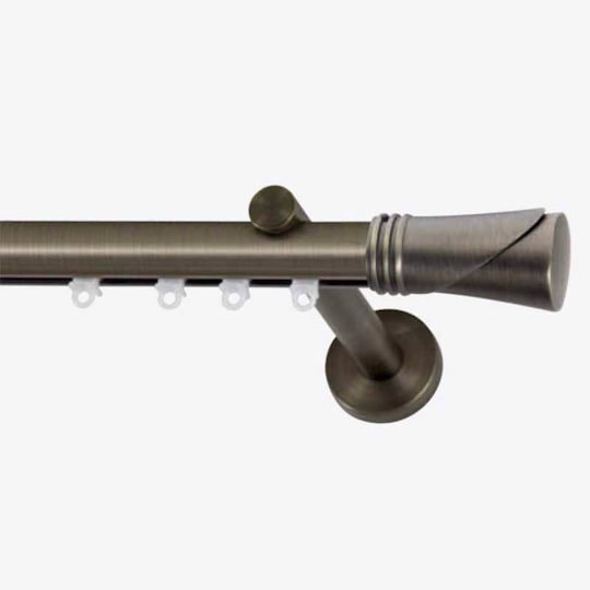 Frans Athens Kapa Sens unic Șină Metalic în Culoare Bronz 200εκ. FR-8440L03_16812
