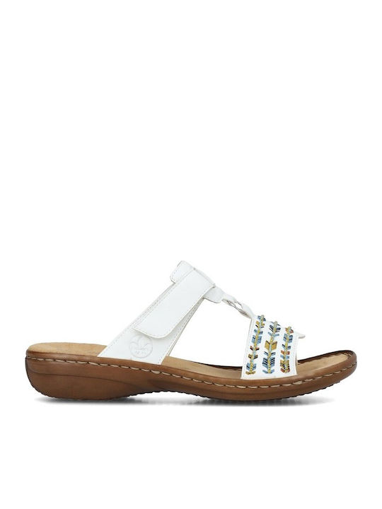 Rieker Sandale Casual Damă Albe