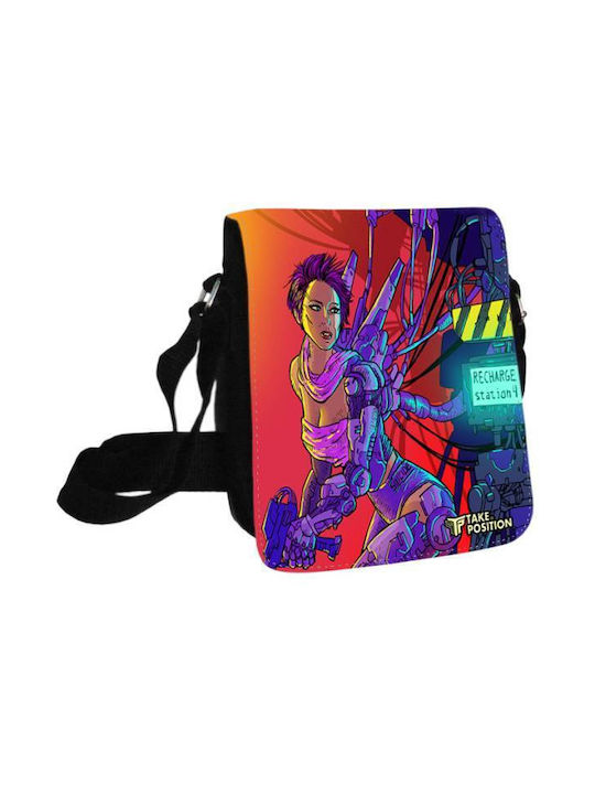 Kleine Schultertasche Unisex Ready Gaming Takeposition Schwarz 980-1223