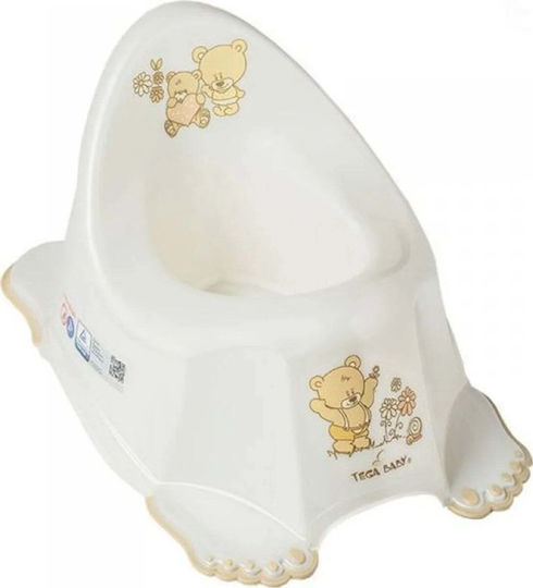 Tega Baby Potty Clasic Anti-slip Alb