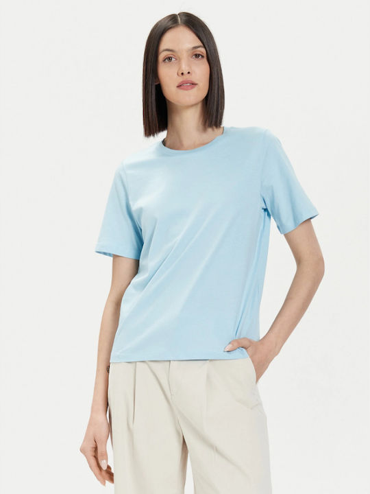 Only Women's T-shirt Light Blue