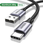 Ugreen USB 2.0 Cable USB-C male - USB-A Μαύρο 3m