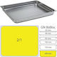 Ready Stainless Steel Gastronorm GN2/1 H200mm