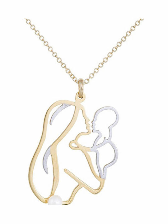 Goldkette Mama Baby 14 Karat Sasashop