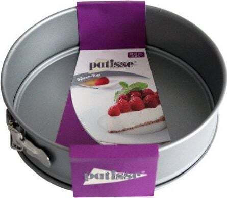 Patisse Non-stick Inox Cake Baking Pan with Removable Bottom Spring 20x20cm