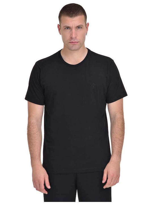 Target Herren T-Shirt Kurzarm Schwarz