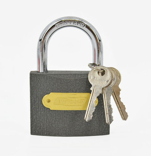AWTools Стоманено Лукето Заключване на скоба с ключ 32мм Gray 1бр