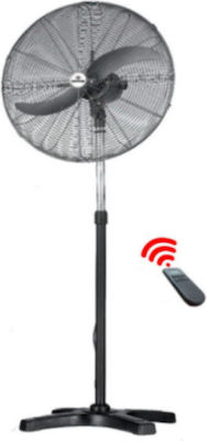 Human Commercial Stand Fan with Remote Control 200W 66.04cm with Remote Control