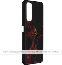 Techsuit Glaze Back Cover Silicone Red (Motorola Edge 40 Neo)