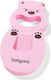 Babyono Teddy Προστατευτικό Δακτύλων από Πόρτες από Αφρώδες Υλικό σε Ροζ Χρώμα 2τμχ