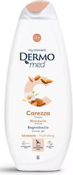 Dermomed Almond Bubble Bath Gel with Hyaluronic Acid Moisturizing 750ml