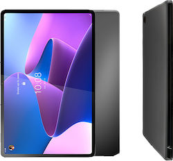 Volte-Tel Deluxe Flip Cover Σιλικόνης (Lenovo Tab P12 Pro) Μαύρη