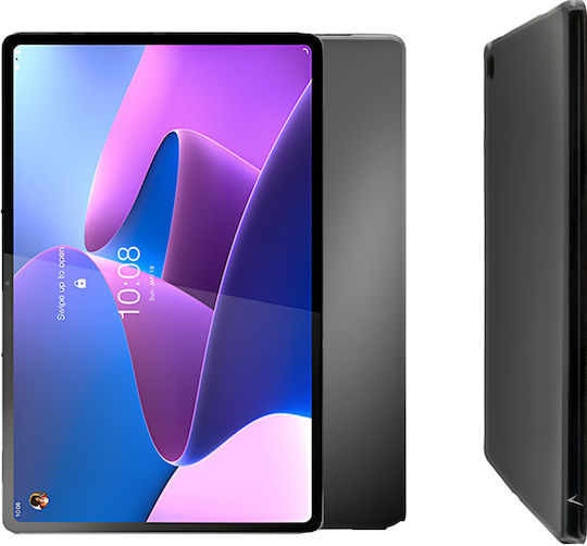 Volte-Tel Deluxe Flip Cover Ανθεκτική Μαύρη (Lenovo Tab P12 Pro)