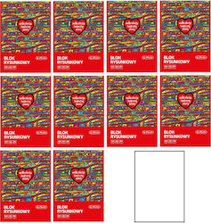Herlitz Skizzenblock A4 21x29.7cm 10 Stück